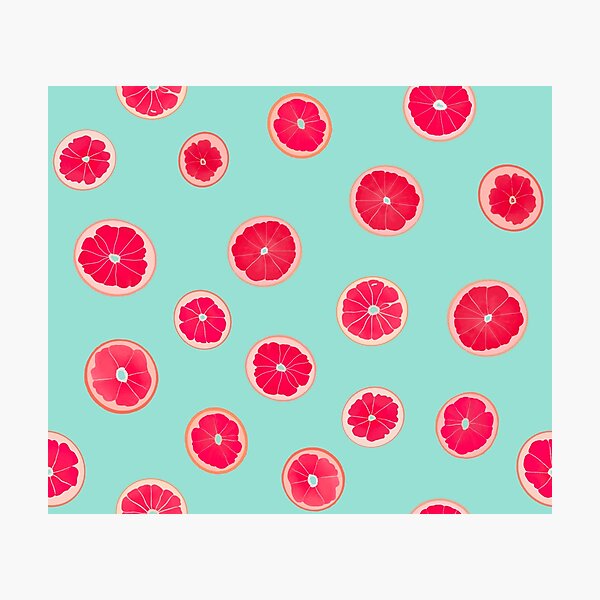 Item preview, Grapefruit Citrus Pattern designed and sold by Happyhobbithole.