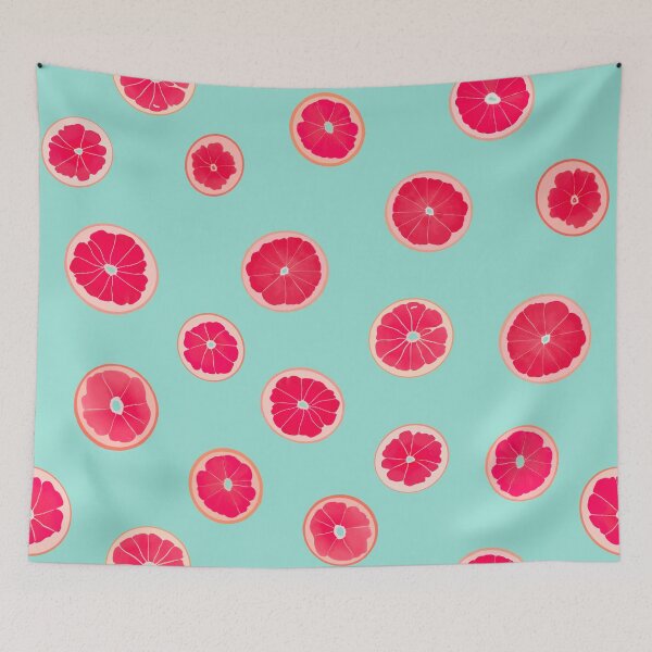 Item preview, Grapefruit Citrus Pattern designed and sold by Happyhobbithole.
