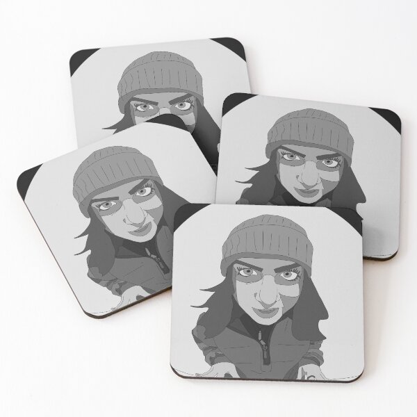 Item preview, gray scale fishbowl portrait designed and sold by Sydney t.