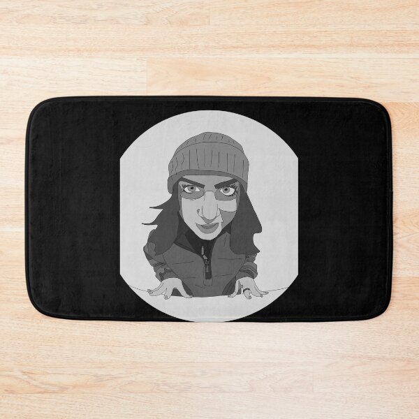 Item preview, gray scale fishbowl portrait designed and sold by Sydney t.