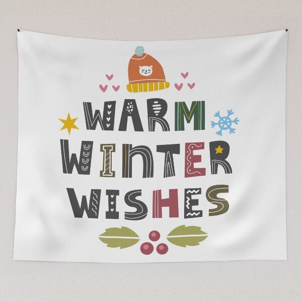 Item preview, Wake Me Up When Winter Is Over | Warm Winter Wishes designed and sold by graphic-genie.
