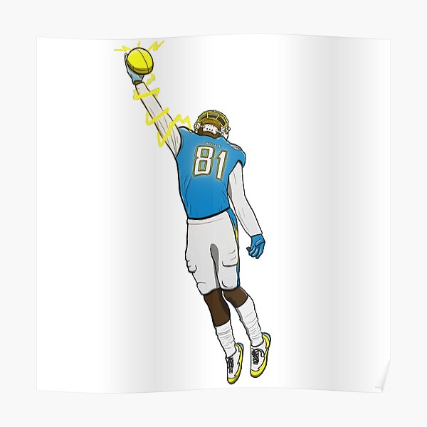 Derwin James Home Jersey Poster for Sale by designsheaven