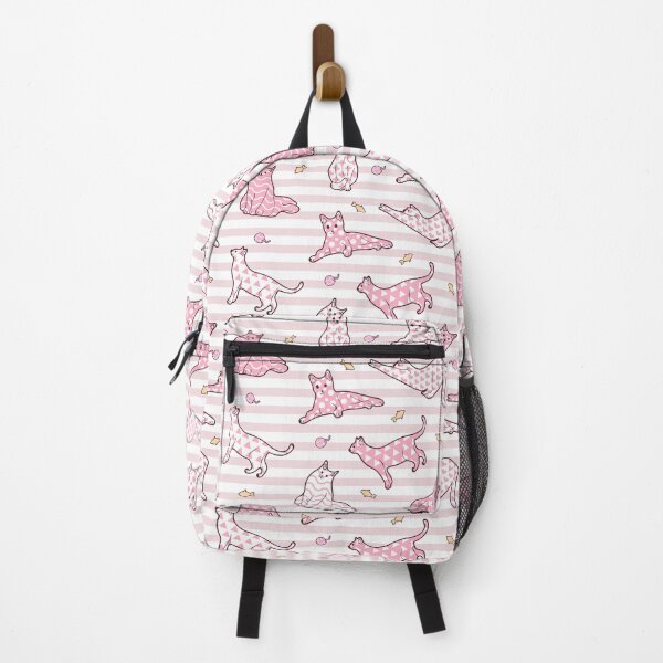 Item preview, Pink Cats and Stripes designed and sold by Pr1ncessM.