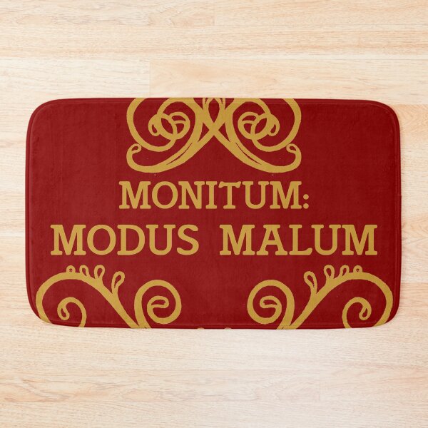 Item preview, WARNING: Bad Mood - in Latin  designed and sold by sandpiperstudio.