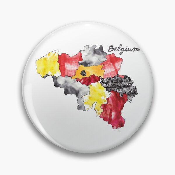 Item preview, Watercolor Countries - Belgium designed and sold by Erin McIntosh.