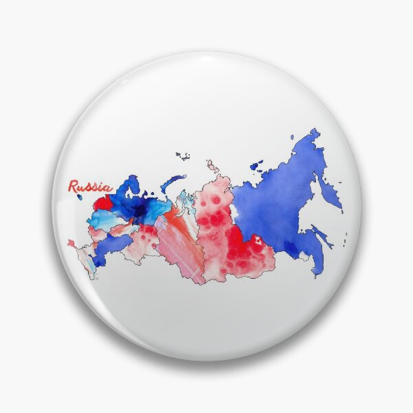 Item preview, Watercolor Countries - Russia designed and sold by Erin McIntosh.