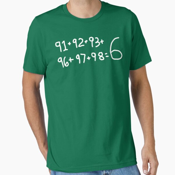 Item preview, Chicago Bulls Math (Michael Jordan) designed and sold by 90sBullsShirts.