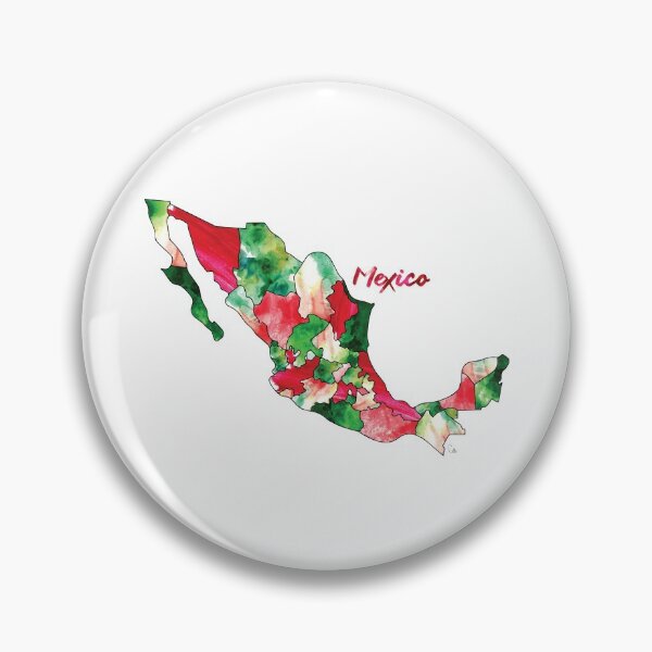 Item preview, Watercolor Countries - Mexico designed and sold by Erin McIntosh.