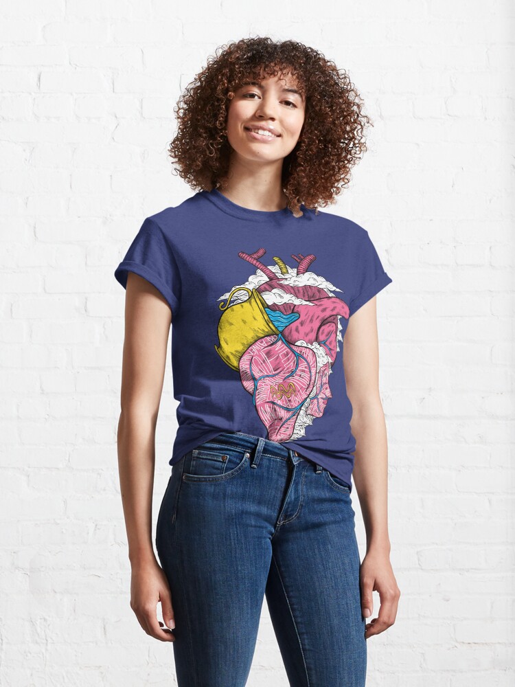 Alternate view of Aquarius Heart Classic T-Shirt