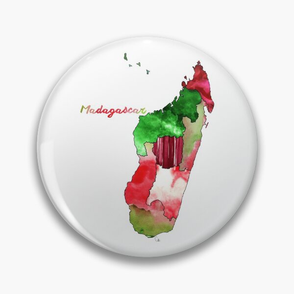 Item preview, Watercolor Countries - Madagascar designed and sold by Erin McIntosh.