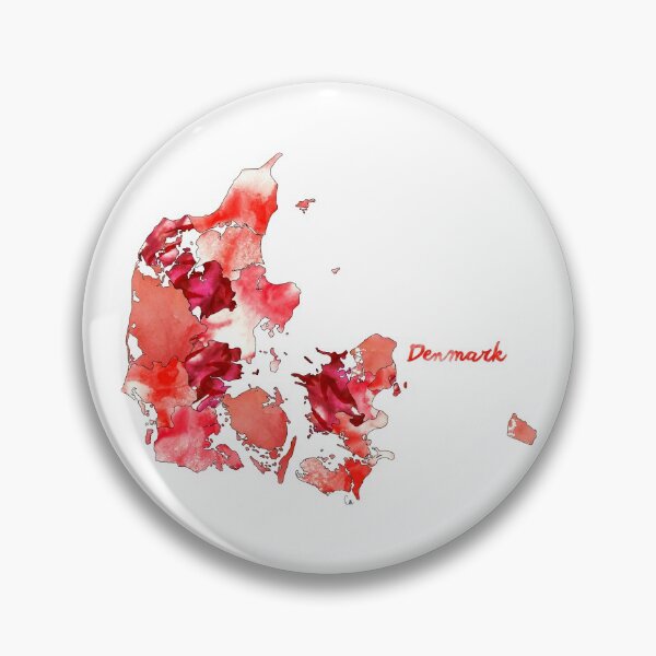 Item preview, Watercolor Countries - Denmark designed and sold by Erin McIntosh.