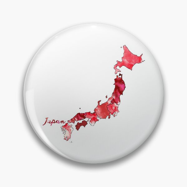 Item preview, Watercolor Countries - Japan designed and sold by Erin McIntosh.