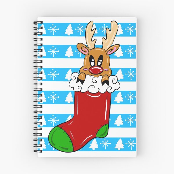 Item preview, Reindeer Stocking  designed and sold by missmann.
