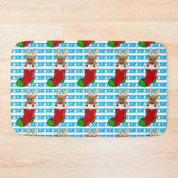 Item preview, Reindeer Stocking  designed and sold by missmann.
