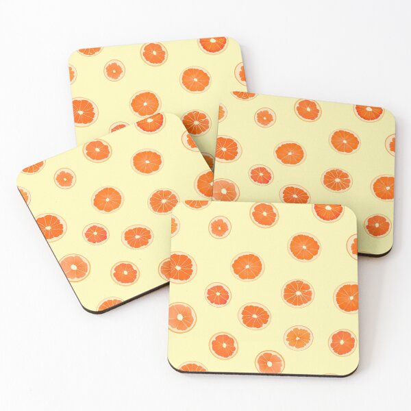 Item preview, Orange Citrus Pattern designed and sold by Happyhobbithole.