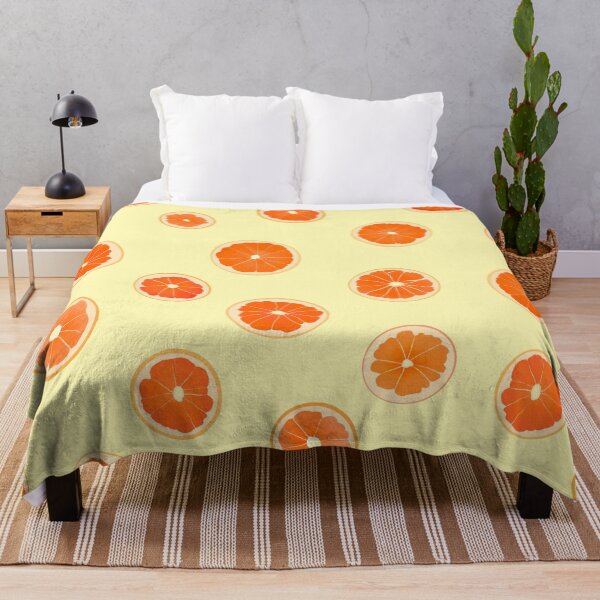 Item preview, Orange Citrus Pattern designed and sold by Happyhobbithole.