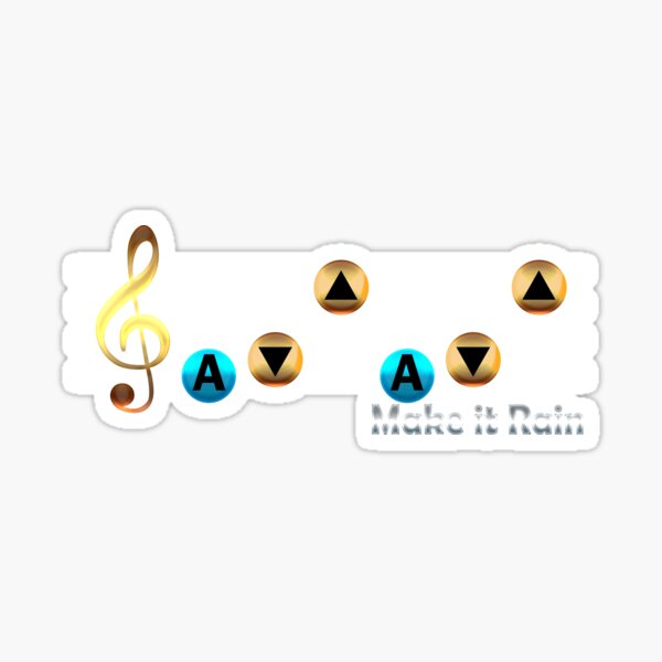 Ocarina Melodies - Saria's Song Sticker for Sale by Delightype