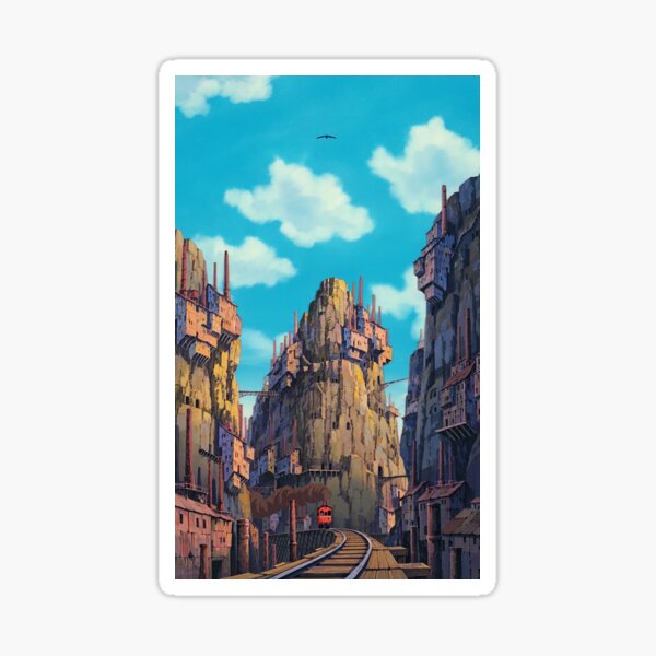 Laputa Scenery Sticker