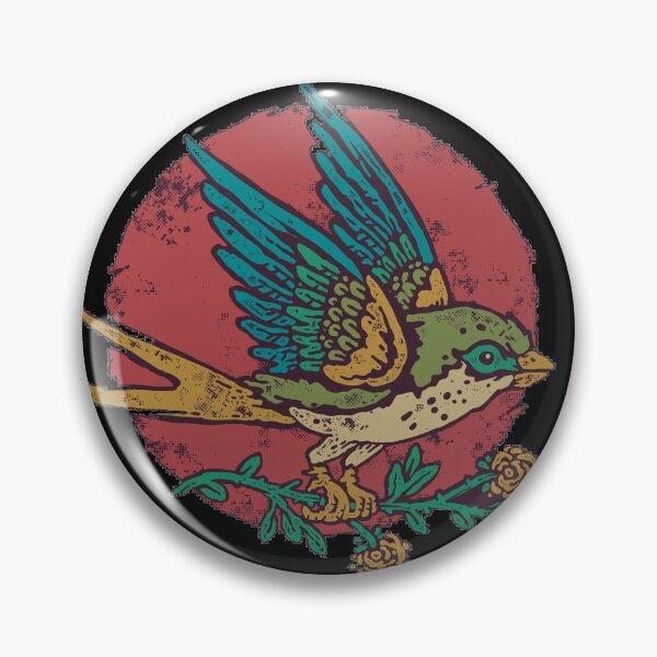 Item preview, Beautiful Sparrow  bird with flowers designed and sold by Artcraft-Ink.