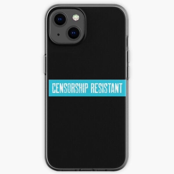 Censorship Resistant iPhone Soft Case