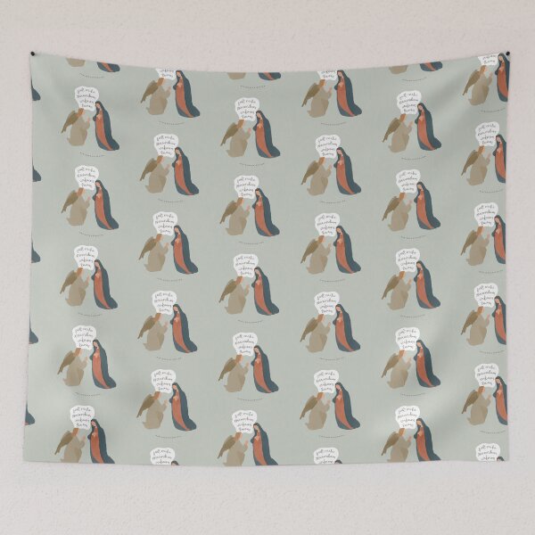 Item preview, The Annunciation - Mary's Fiat designed and sold by Marian Heart Design.