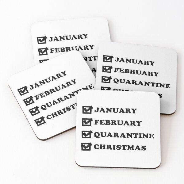 Item preview, January, February, Quarantine, Christmas designed and sold by Iconique Space.