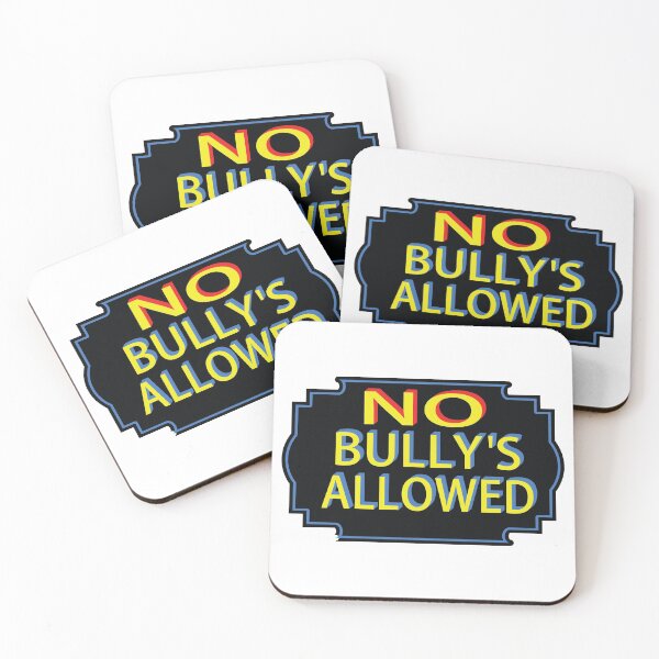Item preview, No bullies allowed vector sticker designed and sold by binti163.