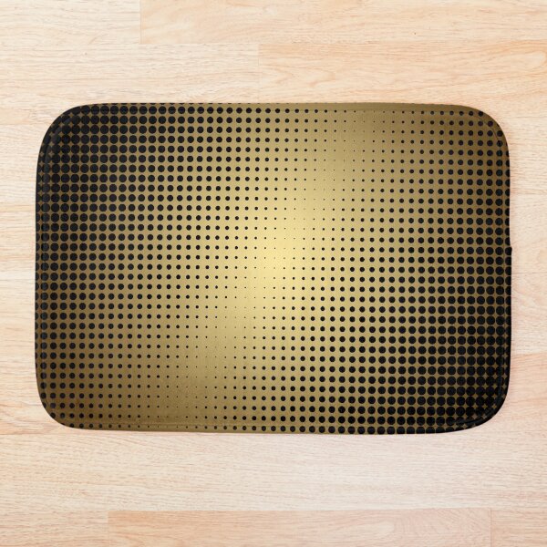 Item preview, Elegante patrón dorado y negro - Gradiente de semitono designed and sold by EviCreates.