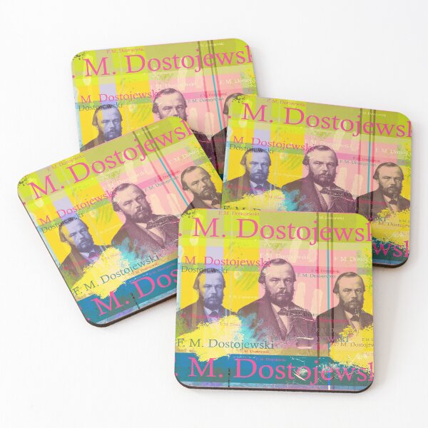 Item preview, Fyodor Mikhailovich Dostoyevsky portrait designed and sold by Mauswohn.
