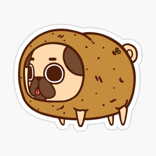 Puglie Potato Sticker