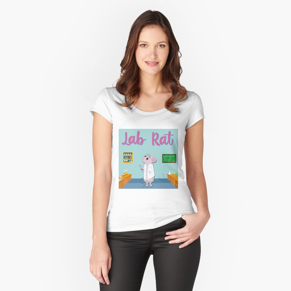 Item preview, Fitted Scoop T-Shirt designed and sold by DNAtured.