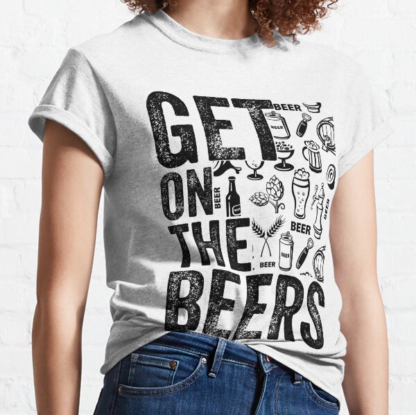 daniel andrews get on the beers t shirt