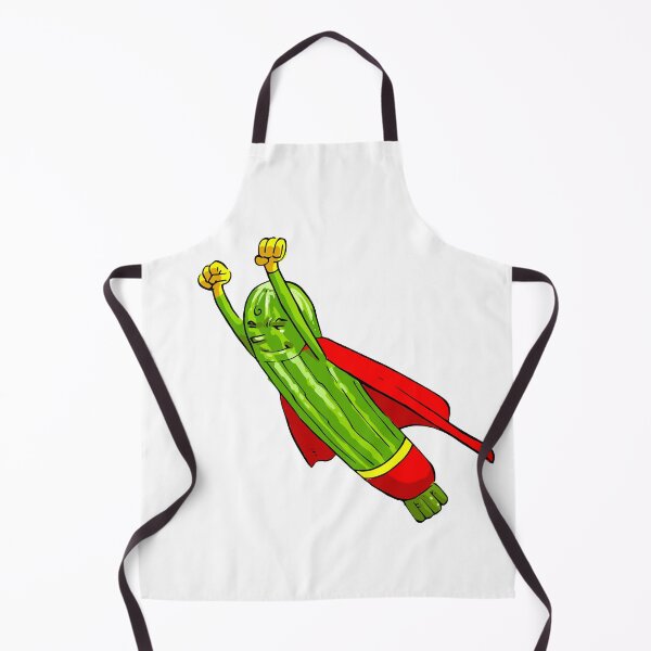 Item preview, Super Zucchini Foodietoon Vegetable Superheroes Courgette Summer Squash designed and sold by ProjectX23.
