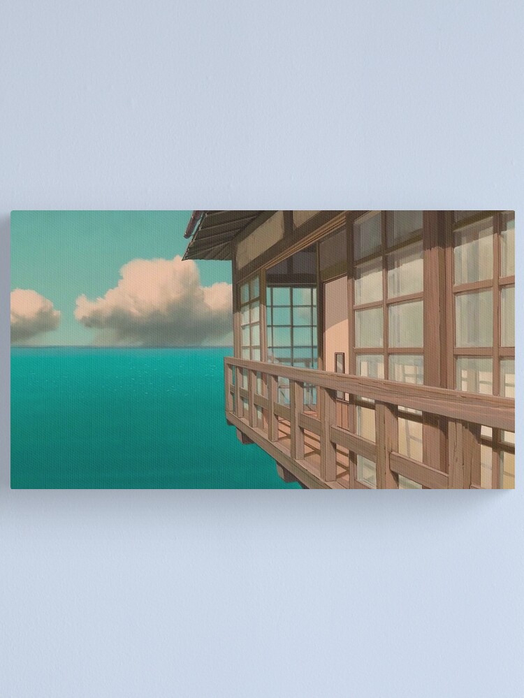 Alternate view of Spirited Away Bathhouse Canvas Print