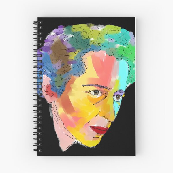 Item preview, Hannah Arendt abstract painting designed and sold by KennyLucky.