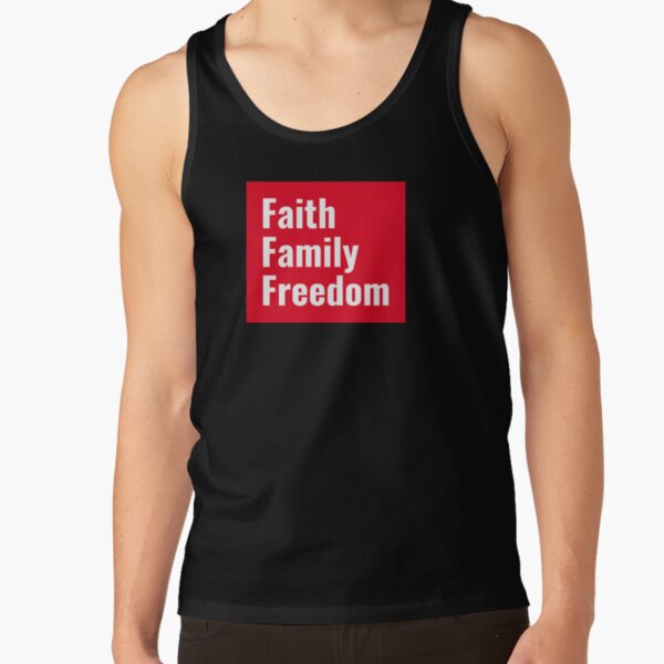 Faith, Family and Freedom Tank Top