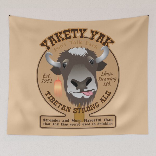 Item preview, Yakety Yak Tibetan Strong Ale designed and sold by travelwitheric.