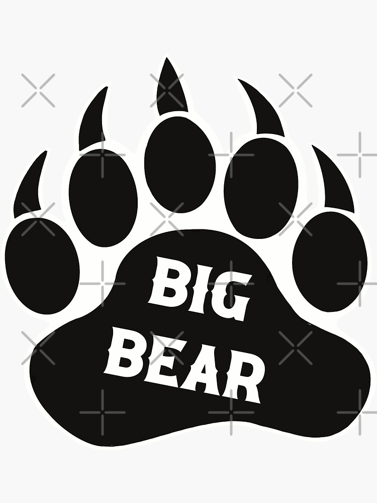 White best sale bear paw