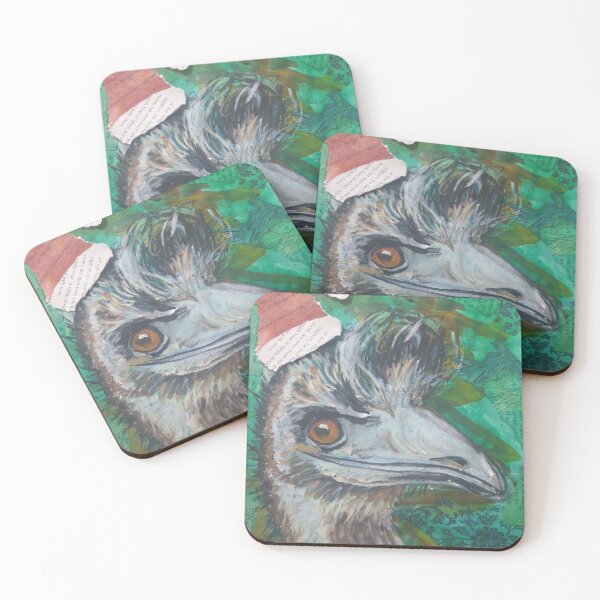 Item preview, Christmas Emu designed and sold by WendyAnneArt.