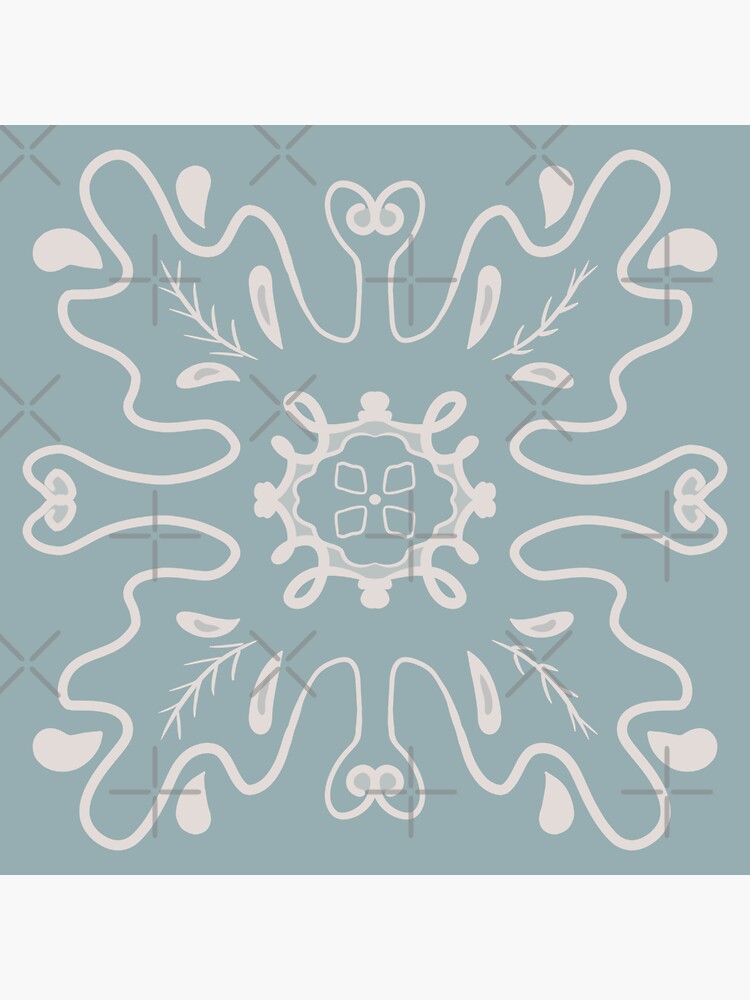 Winter Snowflake Christmas Pattern by StellarTatter
