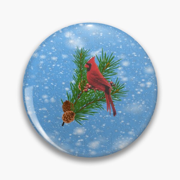 Item preview, Winter Cardinal - Angels are Near When Cardinals Appear designed and sold by ittybittyowl.