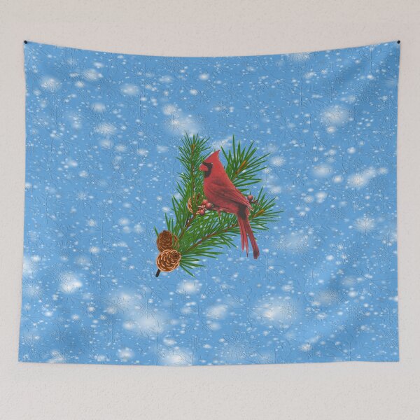 Item preview, Winter Cardinal - Angels are Near When Cardinals Appear designed and sold by ittybittyowl.