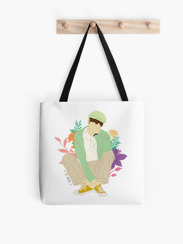 BTS V Taehyung Tote Bag 100% Eco Friendly Cotton Hand -  UK