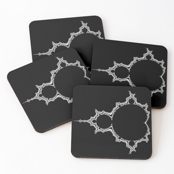 Item preview, Mandelbrot - Monochrome - Outline (black) designed and sold by Rupert Russell.