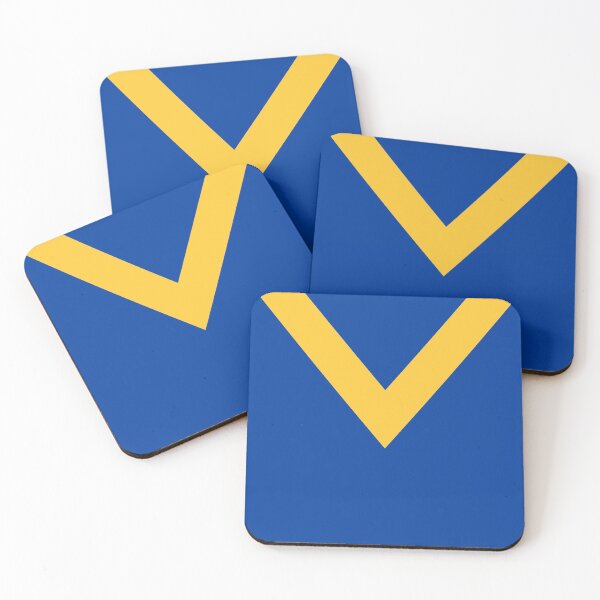 Item preview, Leeds City Retro 1914 Blue, Yellow V designed and sold by Sporting Colour.