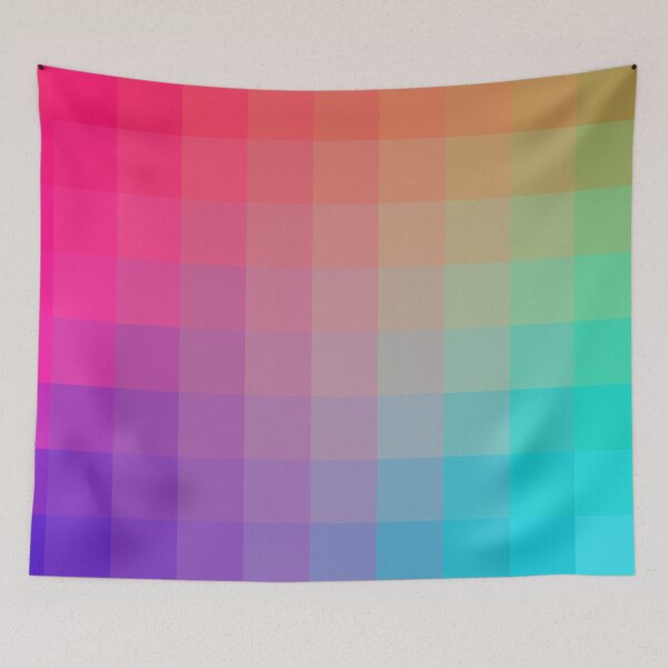 Item preview, Colorful Rainbow Colors Pixels Art Design designed and sold by idovedesign.