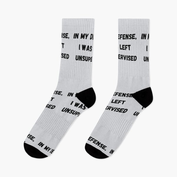 Item preview, In my Defense, I was Left UNSUPERVISED designed and sold by JJs-Tees.