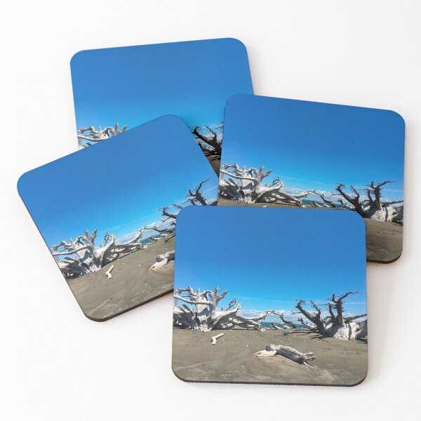 Item preview, Tree Roots Upturned on the Beach, Damon Point in Ocean Shores, Washington State designed and sold by Sheila Pressley.