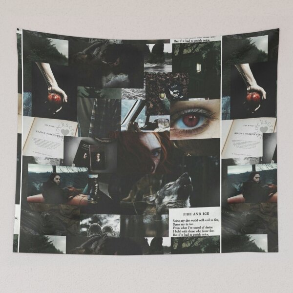 Item preview,  Black and green aesthetic collage  designed and sold by cloudy-moon.