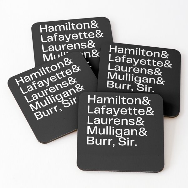 Item preview, Hamilton Lafayette Mulligan Laurens Burr Sir , Musical Gift , Christmas Gift , Musical Gift , Hamilton designed and sold by kenganalashish.